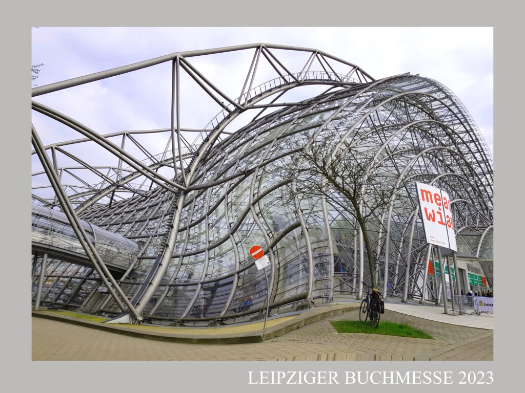 Leipziger Buchmesse 2023 große Glashalle